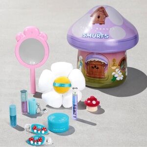 NEW ✅ FENTY BEAUTY X SMURF THE SMURFETTE 10 PIECE COLLECTION TIN
